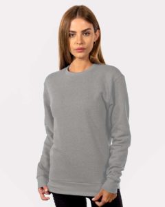 Next_Level_9002_Heather_Grey_Front_High_Model